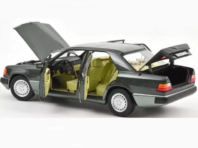 Mercedes 230E (w124) 1990, tummanvihreä