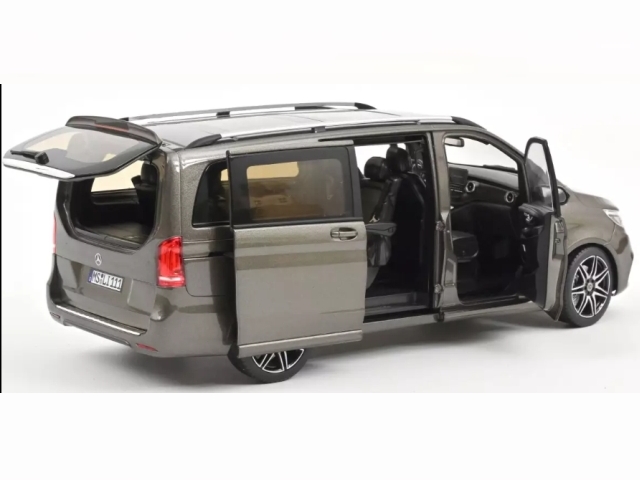 Mercedes V-Class AMG-Line 2018, harmaa