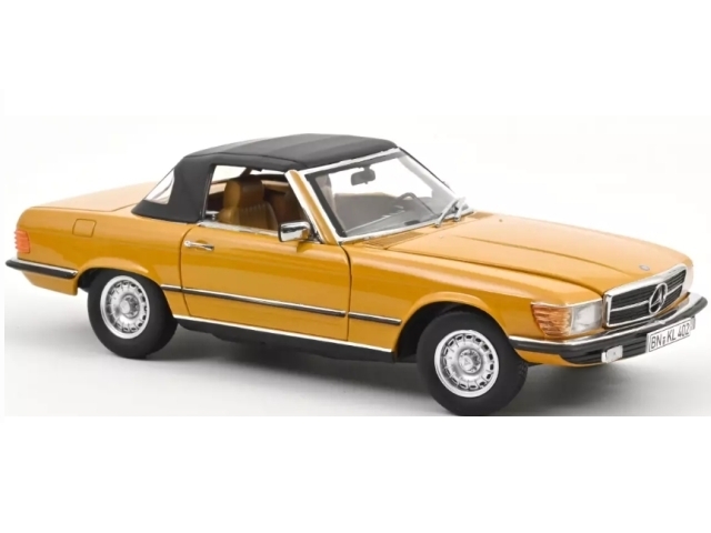 Mercedes 450 SL 1975, orange