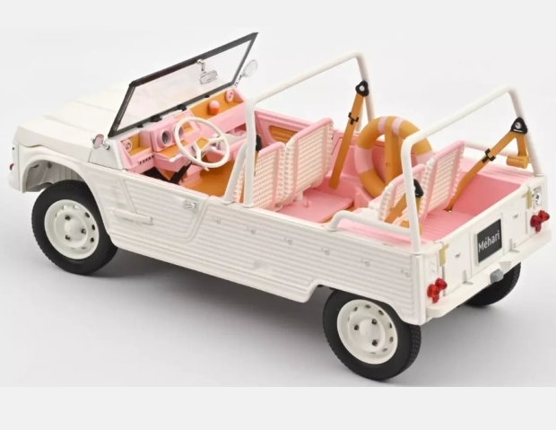 Citroen Mehari Eden Sorbet Hotel Martinez 2023, valkoinen