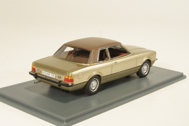 Ford Taunus TC2 Ghia 1976, kulta - Sulje napsauttamalla kuva