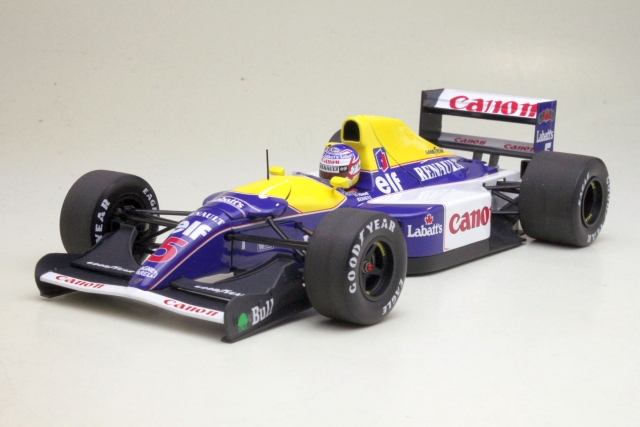 Williams FW14B, F1 1992, N.Mansell, no.5