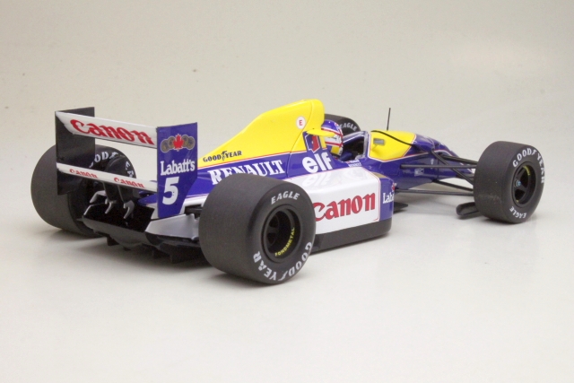 Williams FW14B, F1 1992, N.Mansell, no.5