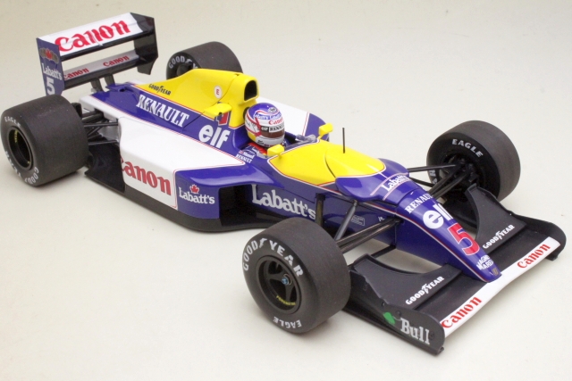 Williams FW14B, F1 1992, N.Mansell, no.5