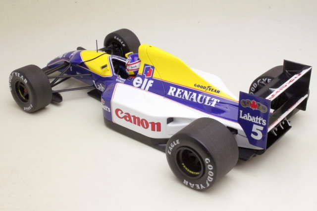 Williams FW14B, F1 1992, N.Mansell, no.5