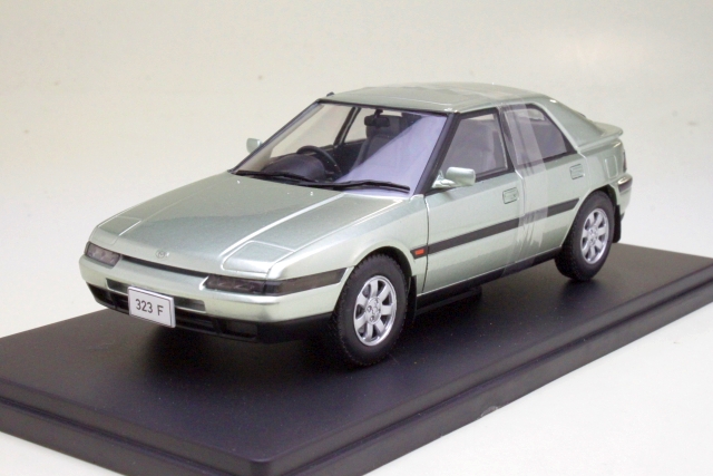 Mazda 323F 1989, light green