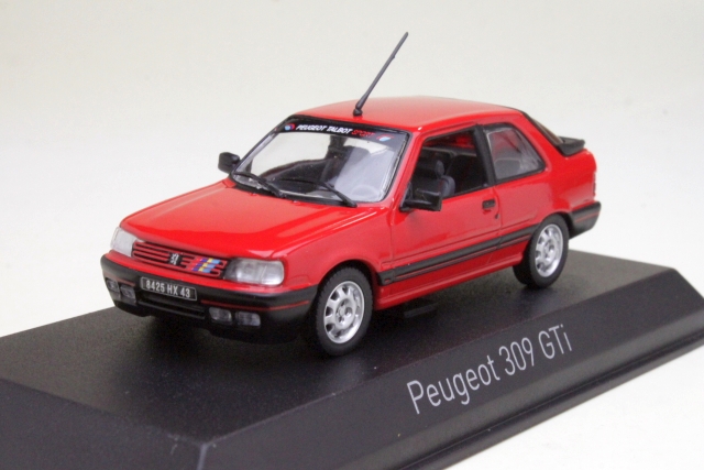 Peugeot 309 GTi 1987, red