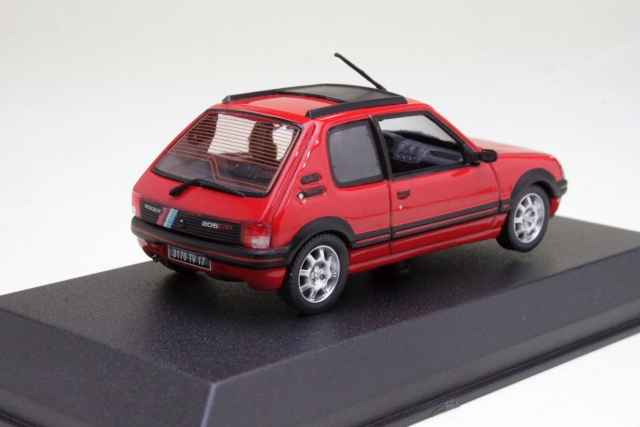 Peugeot 205 GTI 1.9 1991, punainen