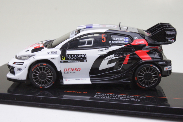 Toyota GR Yaris Rally1, Monte Carlo 2025, S.Pajari, no.5