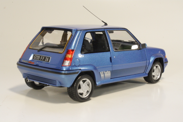 Renault Super 5 GT Turbo 1987, sininen - Sulje napsauttamalla kuva