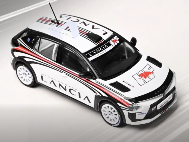 Lancia Ypsilon HF Rally4, Test Car 2024, M.Biasion, no.25