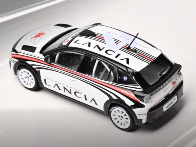 Lancia Ypsilon HF Rally4, Test Car 2024, M.Biasion, no.25