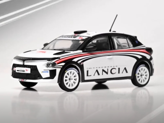 Lancia Ypsilon HF Rally4, Test Car 2024, M.Biasion, no.25