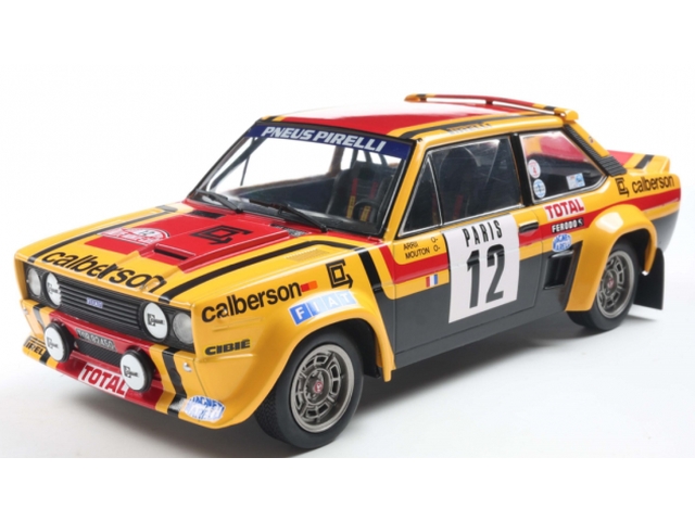 Fiat 131 Abarth, Monte Carlo 1980, M.Mouton, no.12