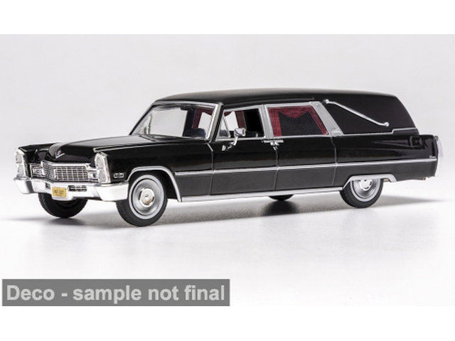 Cadillac de Ville S&S Hearse 1966, black