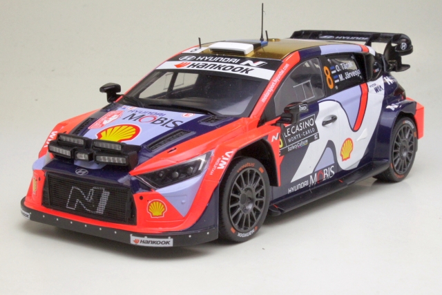 Hyundai i20 N Rally1, Monte Carlo 2025, O.Tanak, no.8