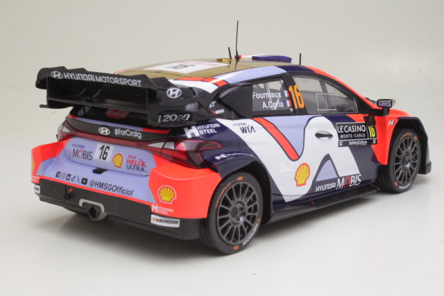 Hyundai i20 N Rally1, Monte Carlo 2025, A.Fourmaux, no.16