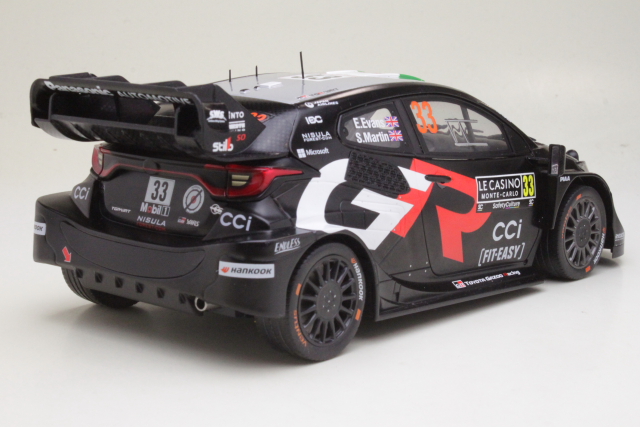 Toyota GR Yaris Rally1, Monte Carlo 2025, E.Evans, no.33