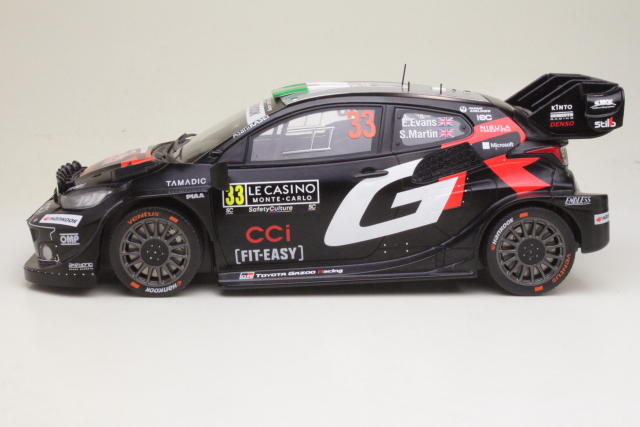 Toyota GR Yaris Rally1, Monte Carlo 2025, E.Evans, no.33