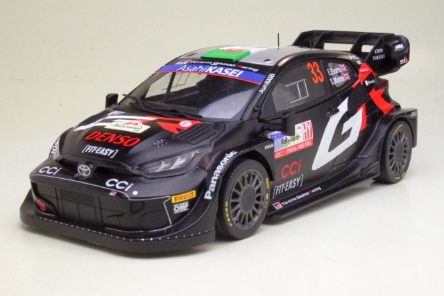 Toyota GR Yaris Rally1, Japan 2024, E.Evans. no.33