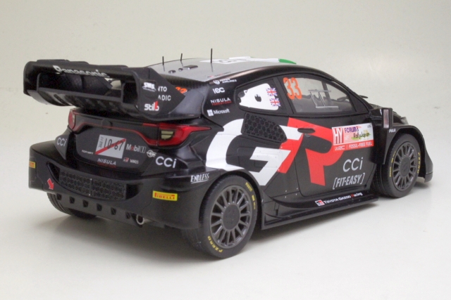Toyota GR Yaris Rally1, Japan 2024, E.Evans. no.33