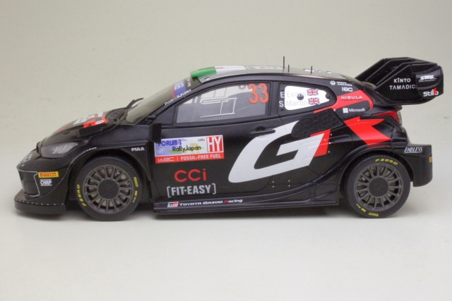 Toyota GR Yaris Rally1, Japan 2024, E.Evans. no.33