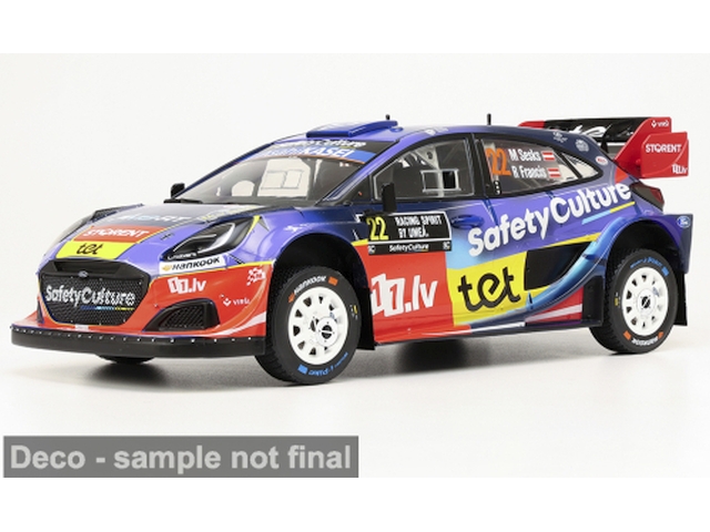 Ford Puma Rally1, Sweden 2025, M.Sesks, no.22