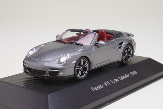 Porsche 911 Turbo Cabriolet 2009, harmaa