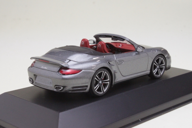 Porsche 911 Turbo Cabriolet 2009, harmaa