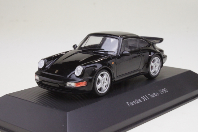 Porsche 911 Turbo 1990, musta