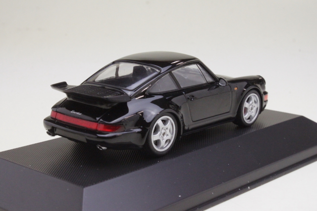 Porsche 911 Turbo 1990, musta