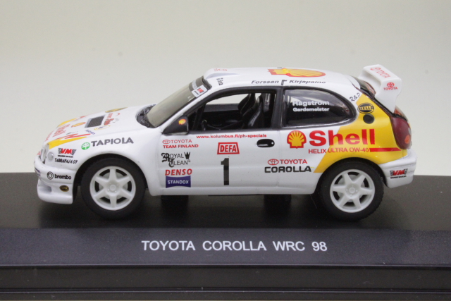 Toyota Corolla WRC, Defa Rally 1998, P.Hagström, no.1