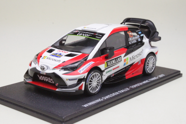 Toyota Yaris WRC, Sweden 2017, J-M.Latvala, no.10