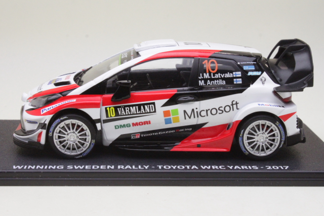 Toyota Yaris WRC, Sweden 2017, J-M.Latvala, no.10
