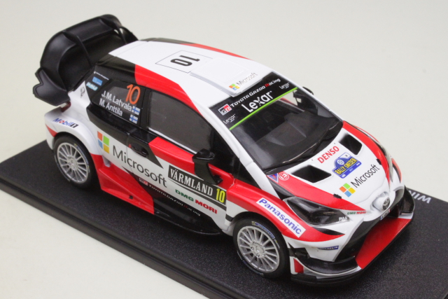 Toyota Yaris WRC, Sweden 2017, J-M.Latvala, no.10