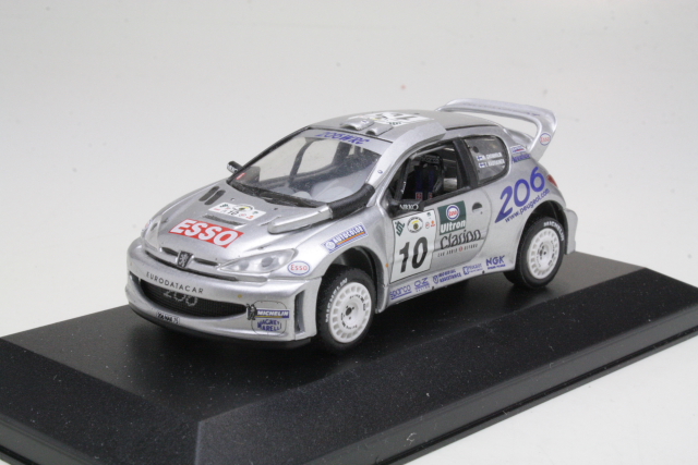 Peugeot 206 WRC, Safari 2000, M.Gronholm, no.10