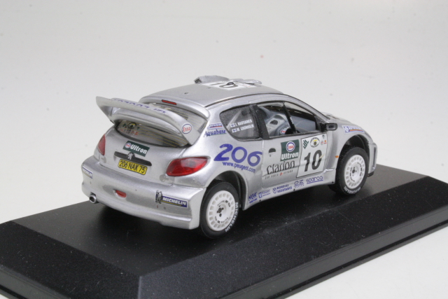 Peugeot 206 WRC, Safari 2000, M.Gronholm, no.10