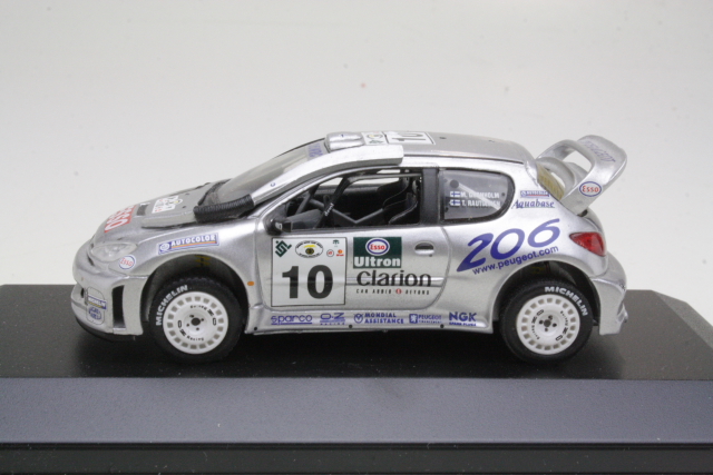 Peugeot 206 WRC, Safari 2000, M.Gronholm, no.10