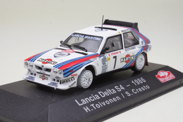 Lancia Delta S4, Monte Carlo 1986, H.Toivonen, no.7 (B-QUALITY)