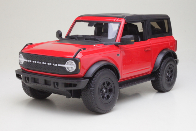 Ford Bronco Wildtrak 2021, punainen