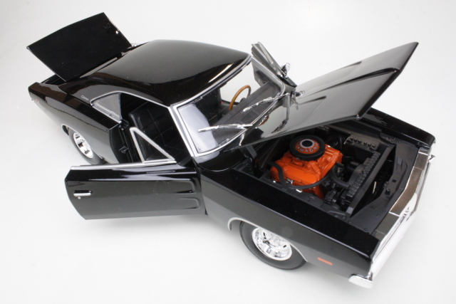 Dodge Charger R/T Coupe 1969, musta