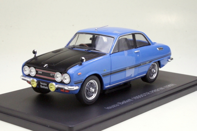 Isuzu Bellett 1600 GTR (PR91W) 1969, sininen/musta
