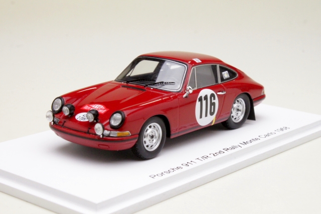 Porsche 911 T/R, 2nd. Monte Carlo 1968, P.Toivonen, no.116