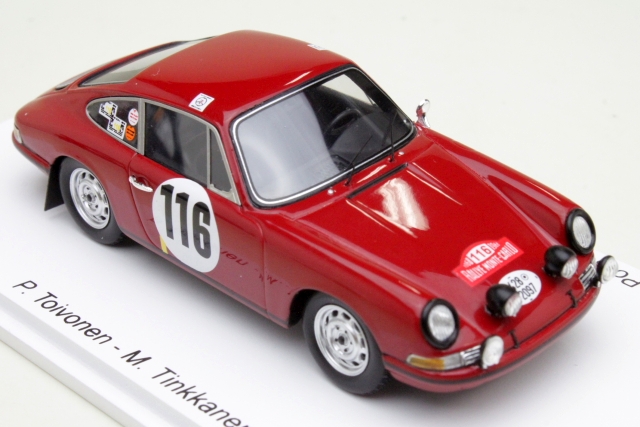 Porsche 911 T/R, 2nd. Monte Carlo 1968, P.Toivonen, no.116