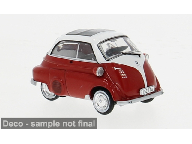 BMW Isetta 1959, red/white