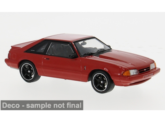 Ford Mustang III 1992, punainen