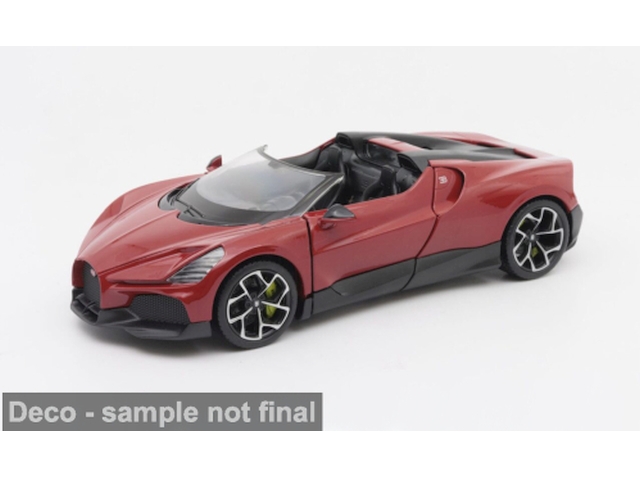 Bugatti W16 Mistral 2024, punainen