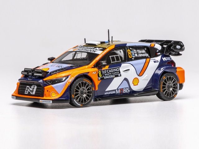 Hyundai i20 N Rally1, Monte Carlo 2025, O.Tanak, no.8