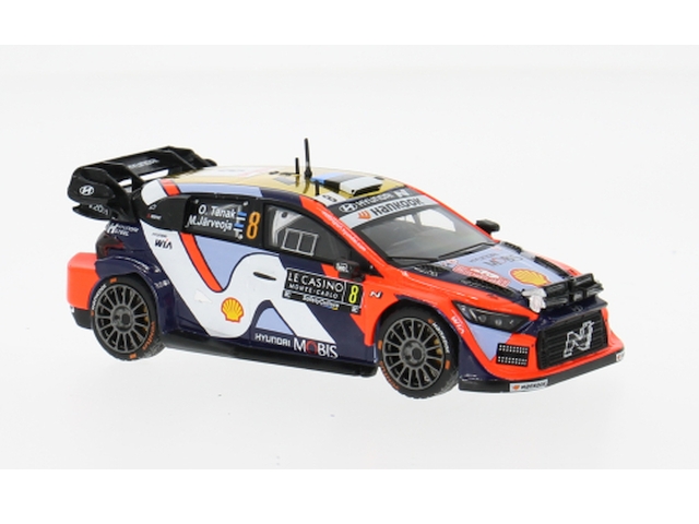 Hyundai i20 N Rally1, Monte Carlo 2025, O.Tanak, no.8