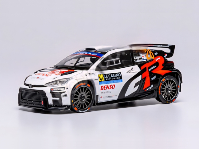 Toyota GR Yaris Rally2, Monte Carlo 2025, Kogure/Luhtinen, no.26